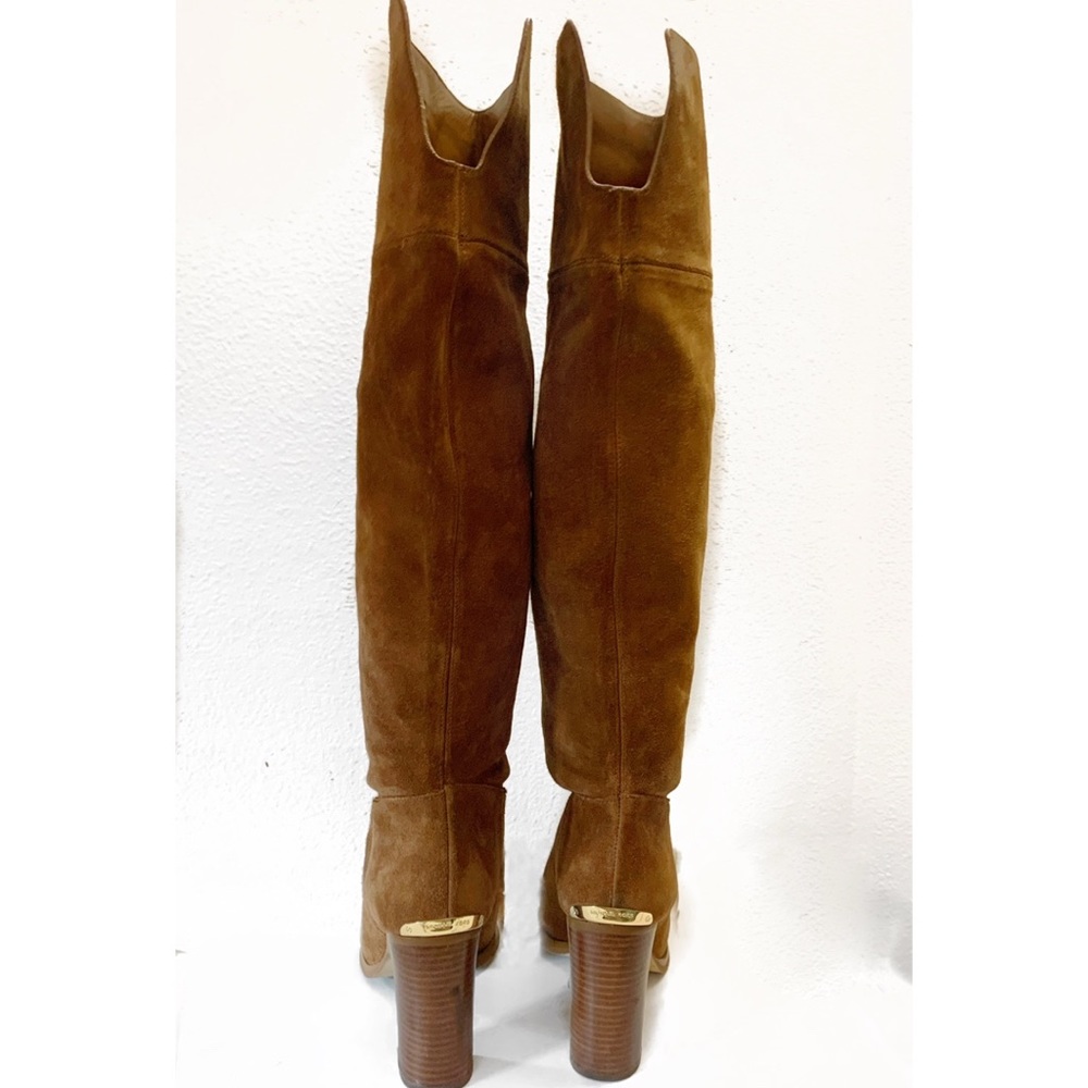 Michael Kors Brown Suede Boots - Picture 2 of 2